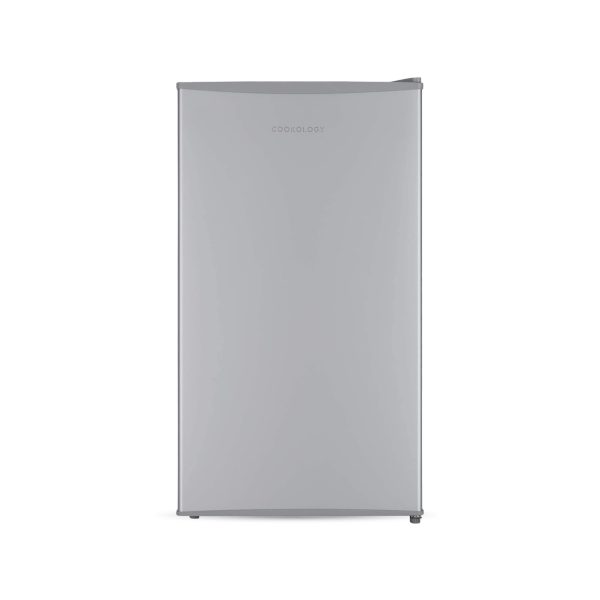 Cookology UCIF93BK Freestanding under counter Fridge in Silver - 93 Litre Capacity