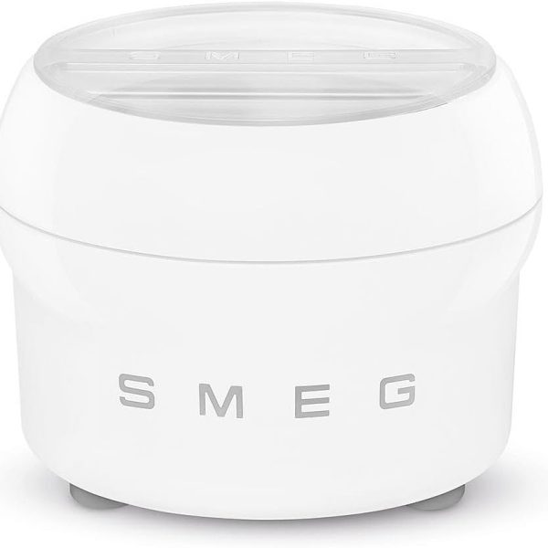 Ice Cream Maker Accessory 1.1L For Smeg Stand Mixer White