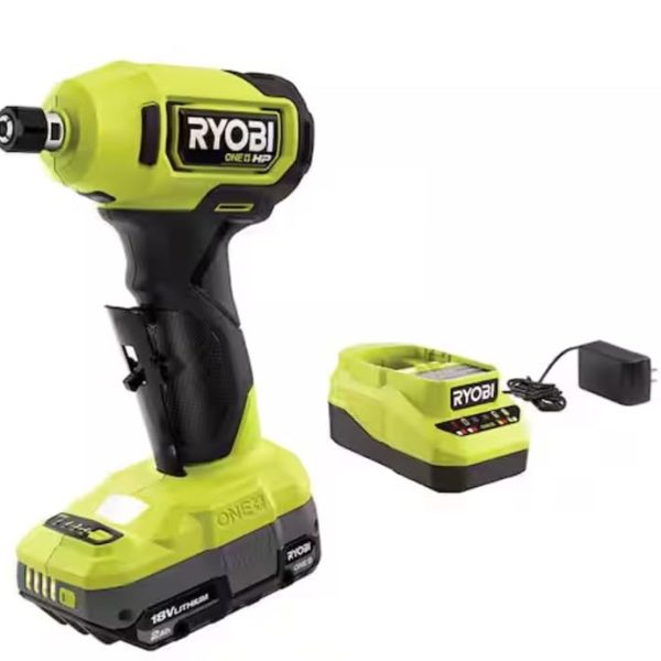 RYOBI 18V ONE+ HP Compact Brushless 1/4" Right Angle Die Grinder Kit