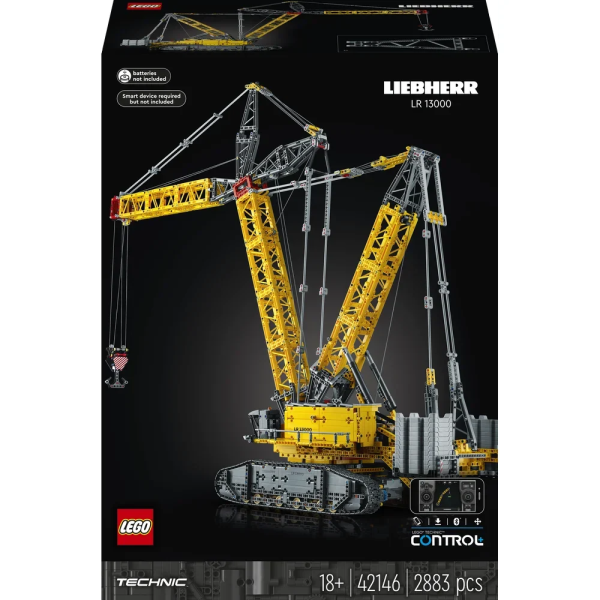 LEGO Technic - Liebherr Rupsbandkraan LR 13000 - 42146