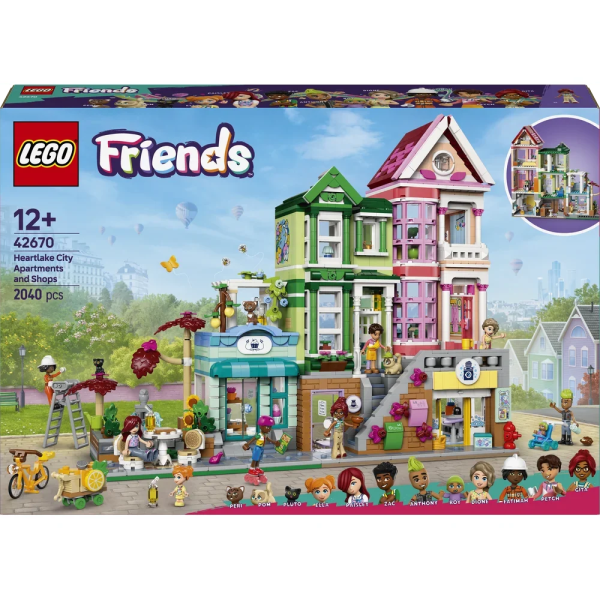 LEGO Friends - Heartlake City appartementen en winkels - 42670