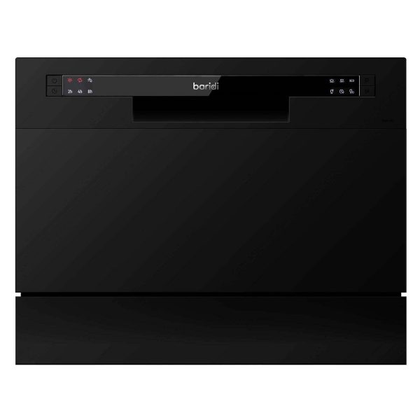 Table Top Dishwasher 6 Place Settings 6 Programmes Black