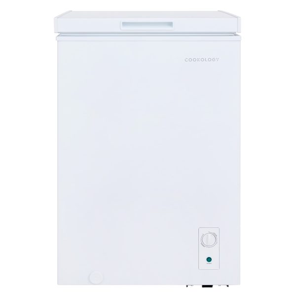 Cookology CCFZ99WH Freestanding Chest Freezer in White - 99 Litre Capacity - Suitable for Outbuildings