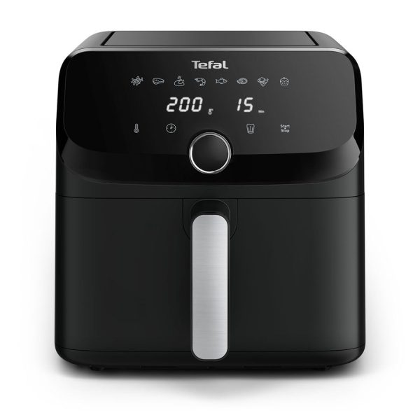 Tefal Easy Fry Mega Air Fryer, 7.5L Capacity (Serves Up to 8), 8 Preset Cooking Programs