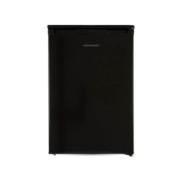 Freestanding Larder Fridge 130L Undercounter With Reversible Door Black