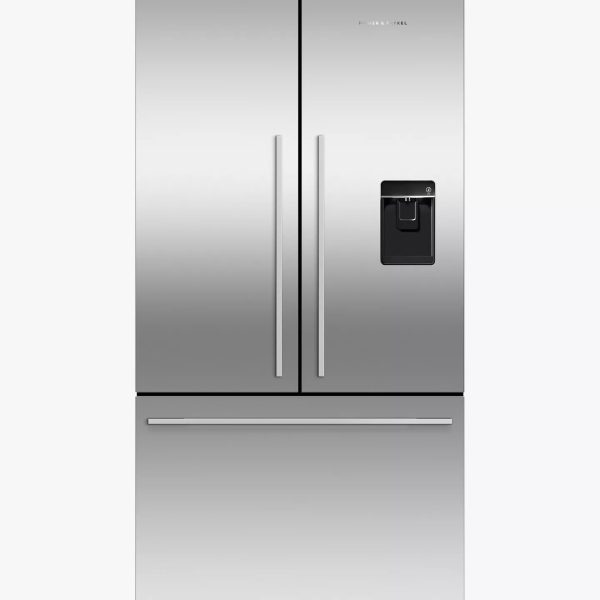 569L French Door Freestanding Fridge Freezer, Stainless Steel, Frost Free, E Energy Rating
