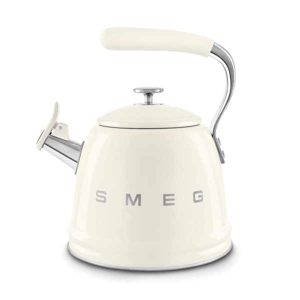 Whistling Kettle 2.3L Stainless Steel Cream