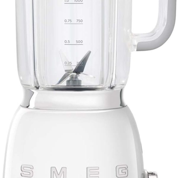 Jug Blender 800W 1.5L Stainless Steel Blade 4 Speeds Pulse White