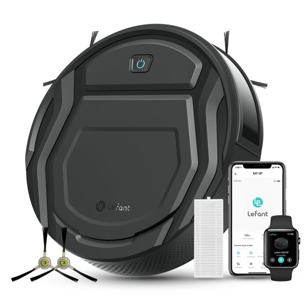 Robot Vacuum And Mop 5000Pa Carpet Boost 120 Min Black