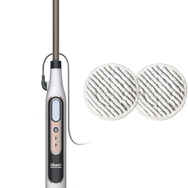 Shark Automatic Steam Mop, 8m Cord, White & Grey S8201UK