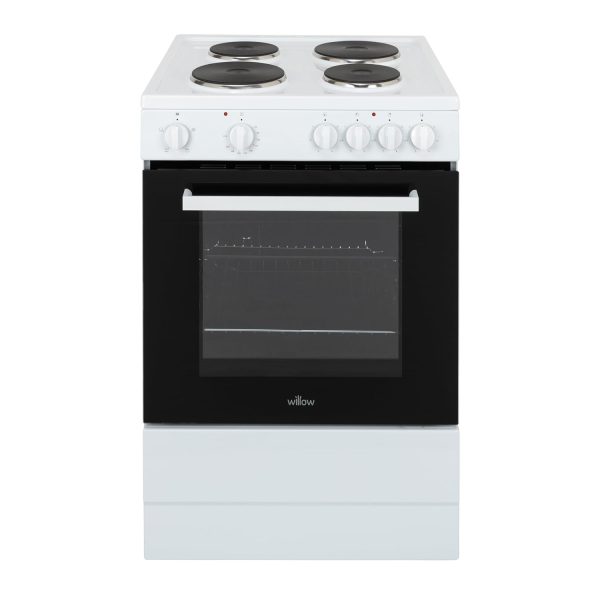 Freestanding Single Cavity Electric Cooker 68L 60cm White