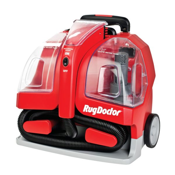 Rug Doctor 93306 Portable Spot Cleaner, Plastic, 1100 W, 1.9 liters, Red/Black