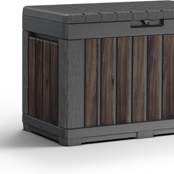 Keter Signature Kentwood 190L Storage Box – Rosewood