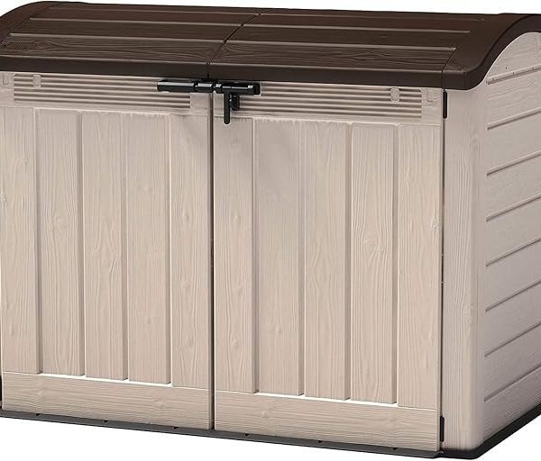 2000L Resin Outdoor Storage Shed — Extra Large Garden Storage Box