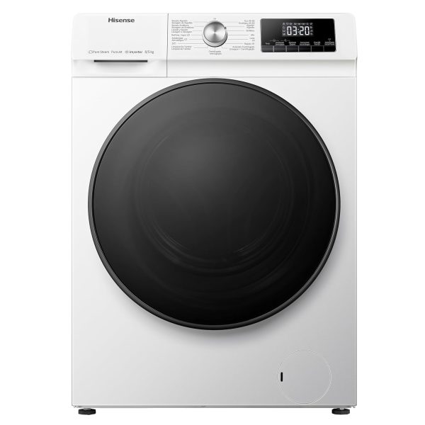 Freestanding Washer Dryer 8Kg Wash 5Kg Dry 1400Rpm Pure Steam White