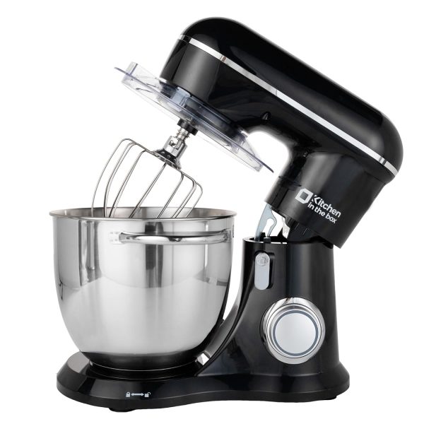 Stand Mixer 1300W 6L 10 Speeds Pulse Function Black