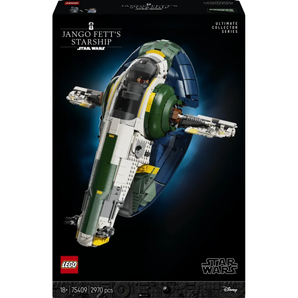 LEGO Star Wars - Jango Fetts Firespray-class ruimteschip - 75409