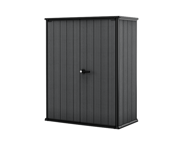 Cortina Alto 1400L Storage Cabinet - Grey