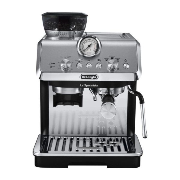DeLonghi La Specialista Arte Compact Manual Bean to Cup Espresso Coffee Machine EC9155-MB
