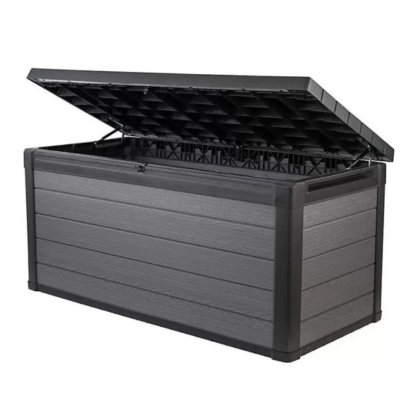 Keter Premier 570L Plastic Storage Box – Grey