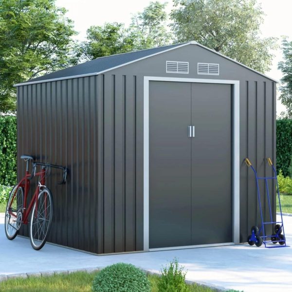 Lotus Sheds Hera 7 x 6 ft Apex Metal Shed