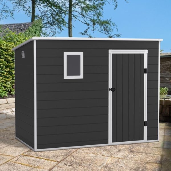 Lotus Sheds Oxonia 8 x 5 ft Pent Plastic Shed