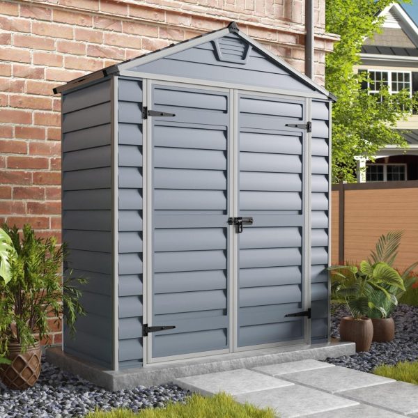 Palram Canopia 6 x 3 ft Skylight Anthracite Polycarbonate Shed