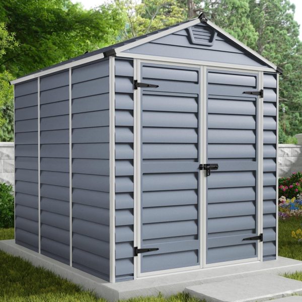 Palram Canopia 6 x 8 ft Skylight Anthracite Polycarbonate Shed