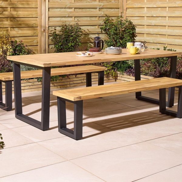 Rowlinson Stockholm 6 Seat Dining Set
