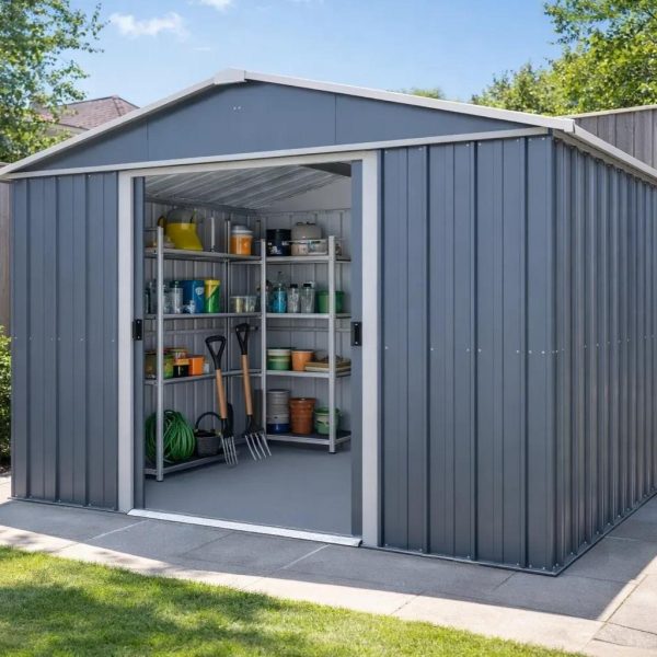 YardMaster 10 x 8 ft Castleton Metal Shed